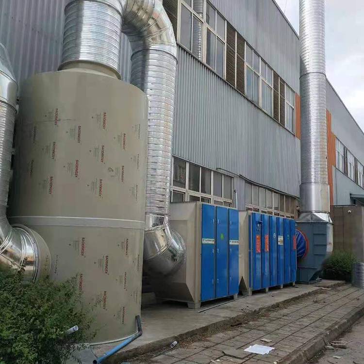 綠色創新的擎天柱 浙江溫州光氧活性炭一體機助力環保新時代